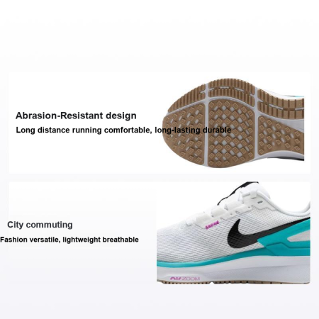 Nike Zoom Structure 25 Low Топ Повседневная Беговая обувь для длинных дистанций Городская Коммутация Беговая обувь