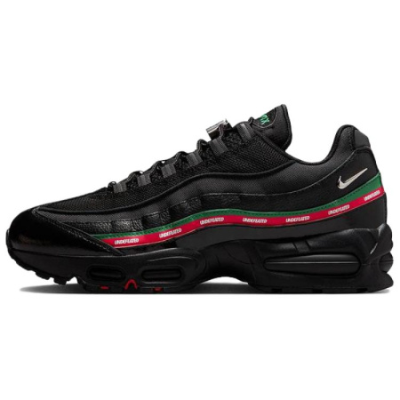 UNDEFEATED X Nike Air Max 95 Беговые кроссовки Унисекс Черный Красный