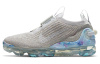 Nike Vapormax 2020 Ткань Низкий Верх Повседневные Беговые Кроссовки Женские Серый Синий