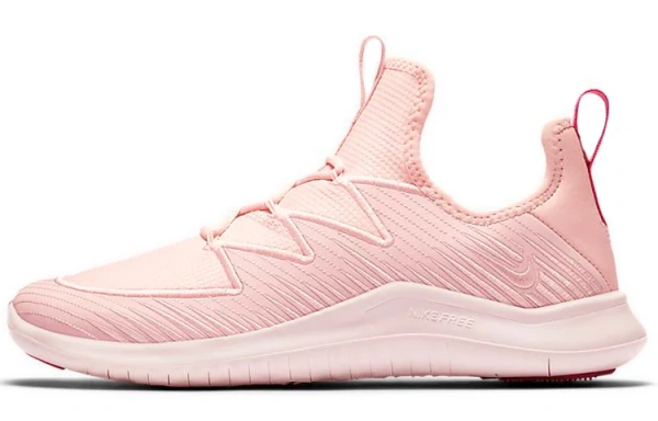 Nike Free TR Ultra Амортизация Противоскользящие Низкие Кроссовки для тренировок Женские Розовые