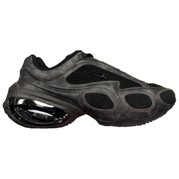 Nike Air Max Muse Abrasion Resistant Низкие Беговые Кроссовки Женские Черные