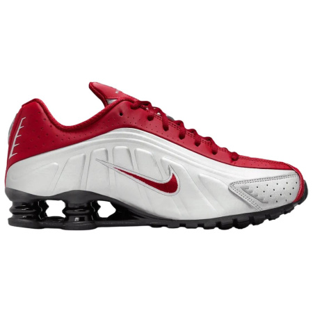 Кроссовки для бега Nike Shox R4 Мужские Серебряные Красные