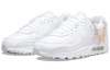 Nike Air Max 90 Low Топ Повседневные беговые кроссовки Женские Белые