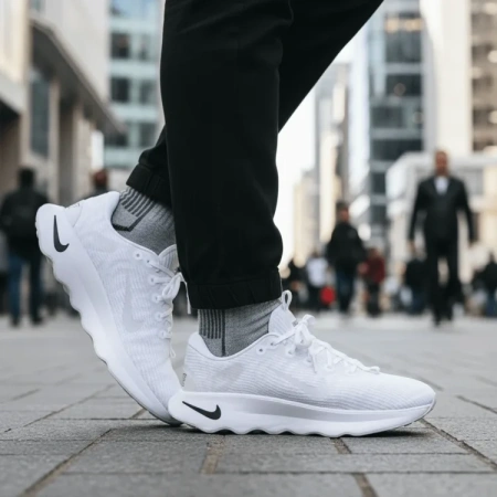 Nike Motiva Low Топ Повседневные Беговые Кроссовки Мужские Белые Серые