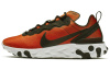 Nike React Element 55 Противоскользящие Устойчивые к износу Низкие Повседневные Беговые Кроссовки Унисекс