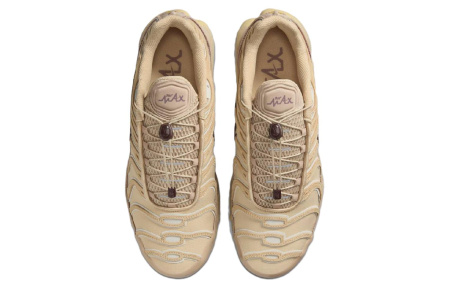 Nike Air Max Plus Устойчивая к истиранию Низкая Повседневная Обувь Мужская Желтая Черная