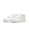 Nike Air Force 1 07 Кожа Устойчивая к истиранию Низкие Кроссовки для скейтбординга Мужские Чисто Белые