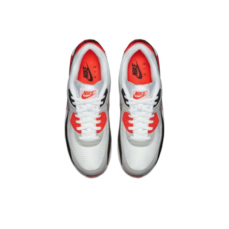 Nike Air Max 90 Low Беговые кроссовки Мужские Красный Черный Серый В 2015
