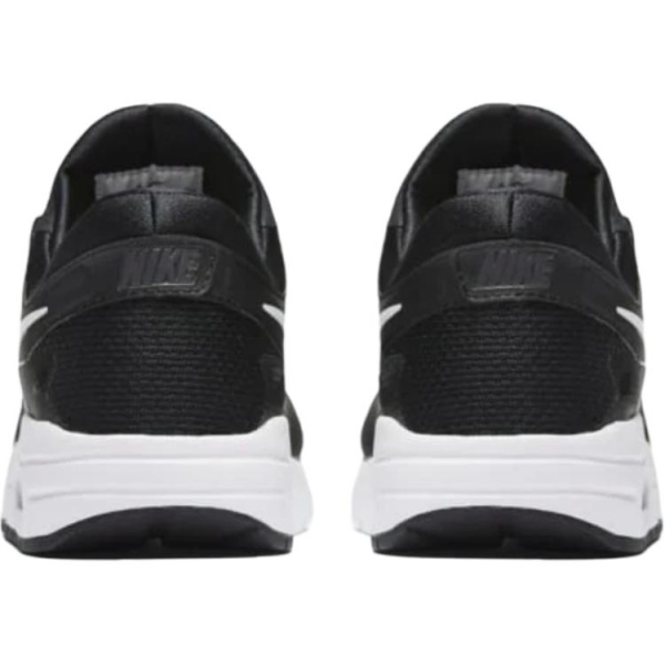 Nike Air Max Zero Амортизация Устойчивость к истиранию Низкий топ Детские беговые кроссовки Черный Подростки