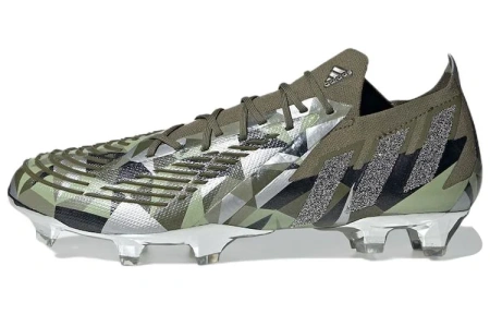 Adidas PREDATOR EDGE FG Твердое покрытие естественная трава ткань амортизация противоскользящий устойчивый к истиранию