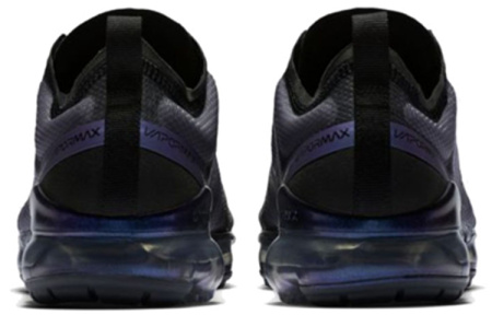 Nike VaporMax 2019 Устойчивые к истиранию Низкие Кроссовки для бега с воздушной подушкой Мужские Черные Синие