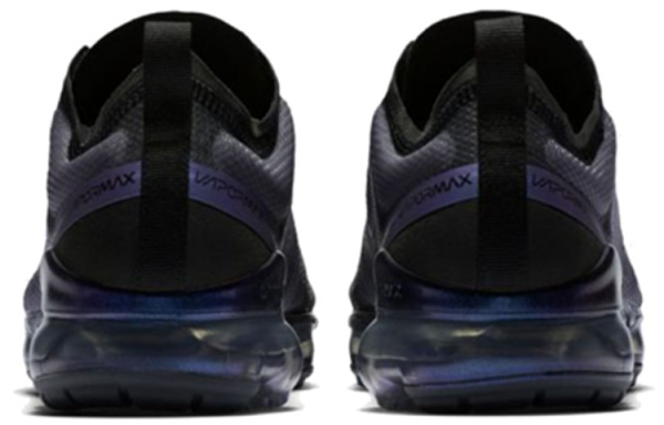 Nike VaporMax 2019 Устойчивые к истиранию Низкие Кроссовки для бега с воздушной подушкой Мужские Черные Синие