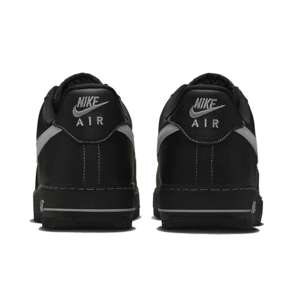 Nike Air Force 1 Low Топ Скейтборд Кроссовки Унисекс Черные