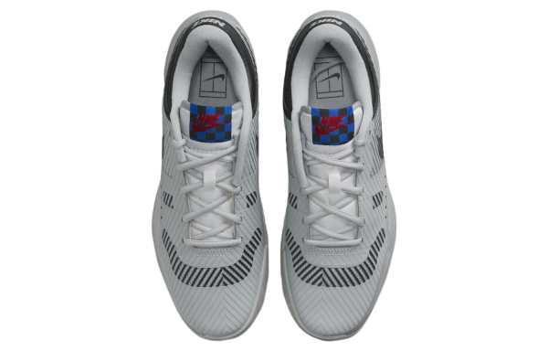 Nike Air Zoom Vapor 11 Амортизаторы Slip-resistant устойчивые к истиранию дышащие низкий топ теннисные кроссовки мужской серый
