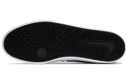 Nike SB Charge Cnvs Prm Полосы Низкие Кроссовки для Скейтбординга Унисекс Синие Белые
