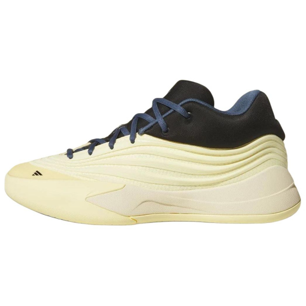 Adidas Dame 10 Противоскользящие Устойчивые к истиранию Низкие Баскетбольные кроссовки Мужские Желто-черные