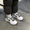 Nike Air Max Fusion Амортизация Устойчивость к истиранию Дышащие Низкие Беговые кроссовки Белый Черный Зеленый