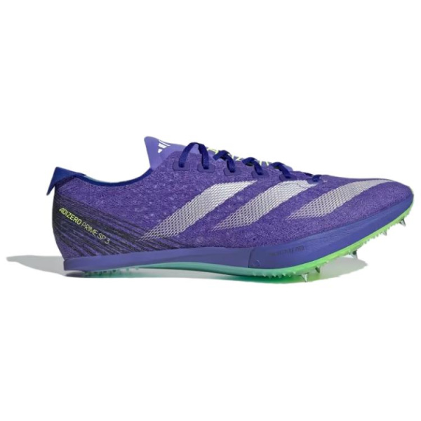 Adidas ADIZERO PRIME SP 3 Поддержка Баланс Трек и Филд Соревновательные Беговые Кроссовки Унисекс Синий Зеленый