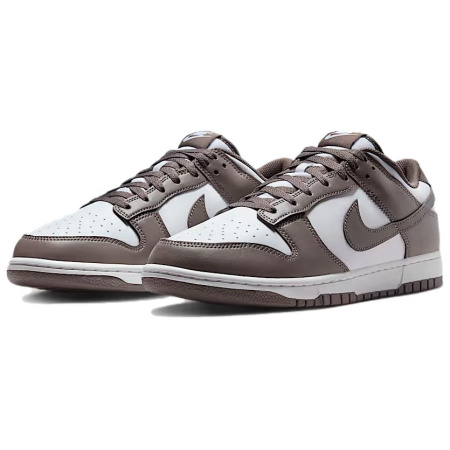 Nike Dunk Slip-Resistant Abrasion-Resistant Low-Top Скейтборд Кроссовки Мужские Белые Серые