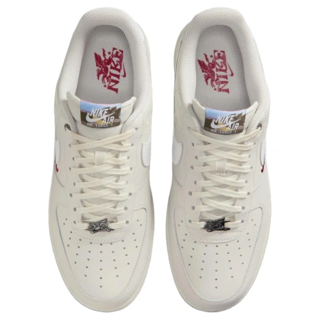 Nike Air Force 1 Low Топ Скейтборд Кроссовки Мужские Белые