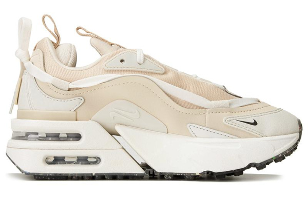 Nike Air Max Furyosal Low Топ Повседневная обувь Женская Белый Бежевый