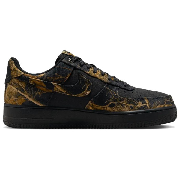 Nike Air Force 1 Скейтборд Кроссовки Мужские Черные Коричневые