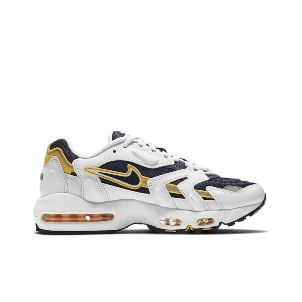 Nike Air Max 96 Винтаж Сетка Текстиль Синтетическая Кожа Низкие Повседневные Беговые Кроссовки Унисекс