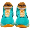 Nike GT Hustle 3 Противоскользящие Устойчивые к истиранию MID Топ Баскетбольные кроссовки Мужские Синие
