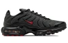 Nike Air Max Plus Спортивный Ретро Стиль Низкие Кроссовки для Бега Мужские Черные Красные