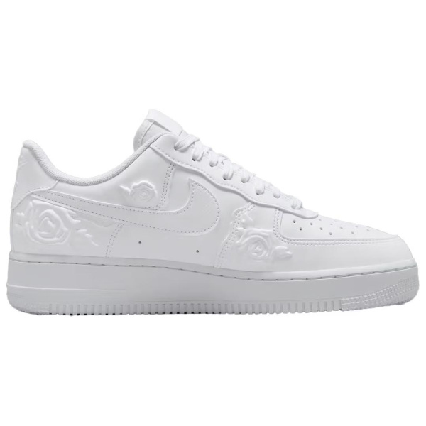 Nike Air Force 1 Slip Resistant Abrasion Resistant Низкие Кроссовки для скейтбординга Женские Белые