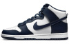 Nike Dunk High Ретро 'Полуночный синий' Высокие кроссовки для скейтбординга унисекс Полуночный синий