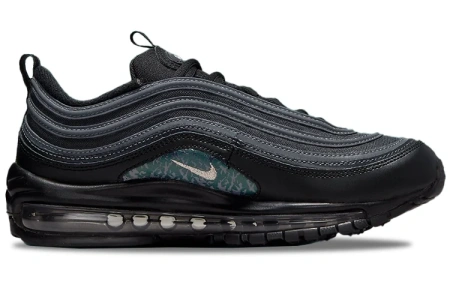 Nike Air Max 97 Low Топ Повседневные Беговые Кроссовки Женские Черные