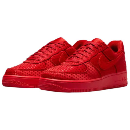 Nike Air Force 1 Low Топ Скейтборд Кроссовки Женские Красные