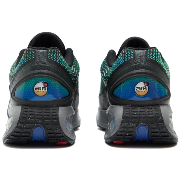 Nike Air Max DN Low Топ Повседневные Городские Кроссовки для Коммутирования и Беговые Мужские Черные Бирюзовые