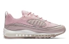 Nike Air Max 98 Винтаж Кожа Низкие Кроссовки с воздушной подушкой для бега Повседневные Мужские Вишневый цветок Розовый