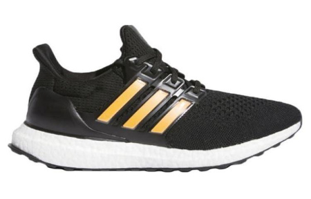 Adidas ULT Дышащие Низкие Повседневные Беговые Кроссовки Унисекс Черные Оранжевые 2024