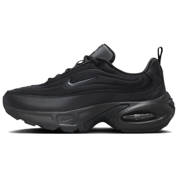 Nike Air Max Portal Удобная Амортизация Устойчивая к истиранию Дышащая Низкий Верх Повседневная Обувь Женская Черная