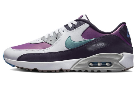 Nike Air MAX 90 г NRG Classic Vintage Low Топ Повседневная обувь Унисекс Фиолетовый Серый Черный