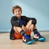 Space Jam X Nike Team Hustle D 10 SE Game Ready Low Топ Детские Баскетбольные Кроссовки Черный Оранжевый Синий