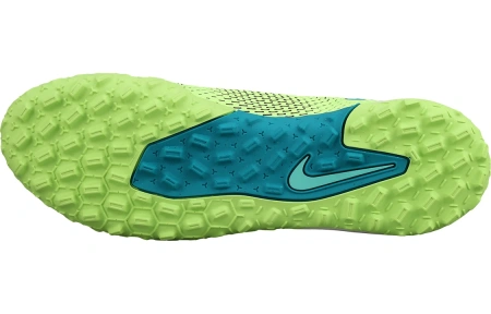 Nike Phantom GT TF Шипы Амортизация Футбольные бутсы Унисекс Бирюзовый