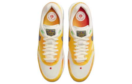 Nike Air Max 1 Golf 'Always Fresh' Низкие кеды для гольфа Унисекс Желтые