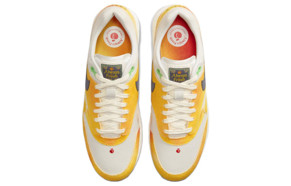 Nike Air Max 1 Golf 'Always Fresh' Низкие кеды для гольфа Унисекс Желтые