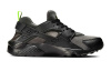 Nike Huarache Run Anti KICK и устойчивые к истиранию низкие детские беговые кроссовки черного цвета унисекс