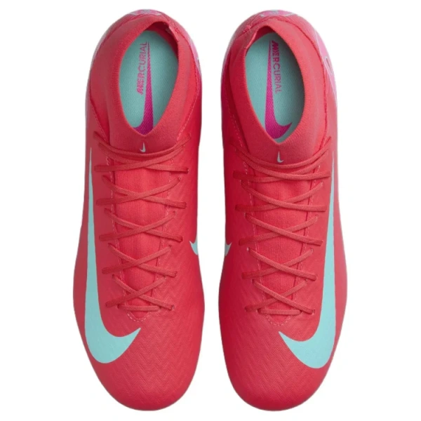 Nike Mercurial Superfly 10 MG Многофункциональные износостойкие и легкие футбольные бутсы для мужчин красные и зеленые