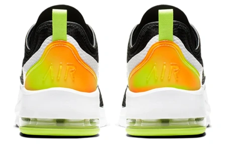 Nike Air MAX MOTION Лоскутная ткань Амортизация Поддержка Низкий топ Повседневные беговые кроссовки Мужские Черно-белые