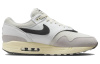 Nike Air Max 1 Low Топ Повседневные Беговые Кроссовки Мужские Белый Серый Черный