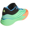 Adidas Dame 10 Противоскользящие Устойчивые к истиранию Низкие Баскетбольные кроссовки Унисекс Зеленый Черный