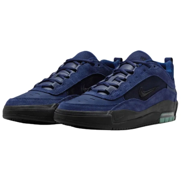 Nike Air Max Ishod Поддержка Скейтбординг Мужские Синие Кроссовки
