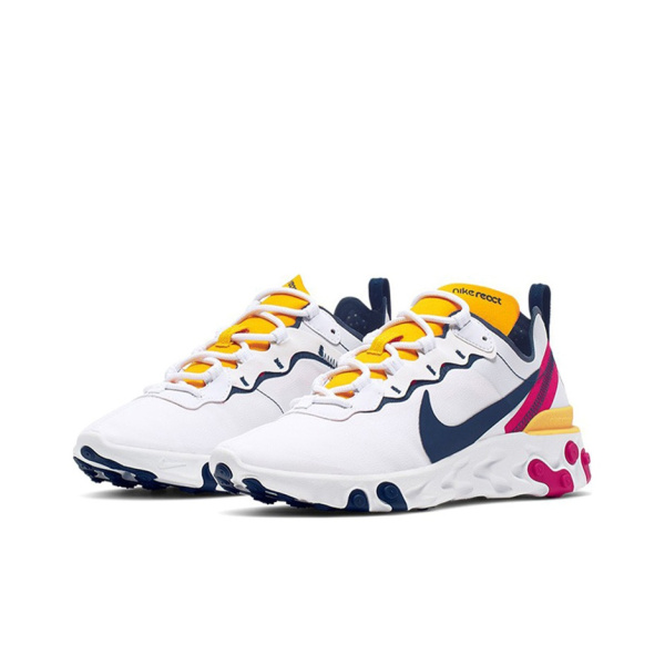 Nike React Element 55 Текстиль Синтетическая кожа Амортизация Противоскользящий Устойчивый к истиранию Дышащий