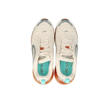 Nike Air Max 720 Ткань Низкий Верх Амортизирующие Повседневные Беговые Кроссовки Женские Асфальтовый Серый